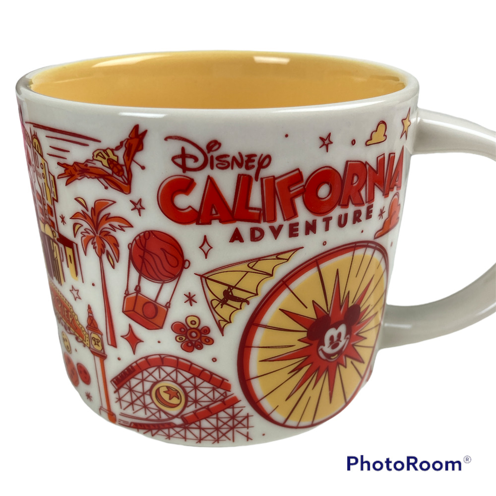 Disney California Adventure Starbucks Been There Series Disneyland Coffee Mug